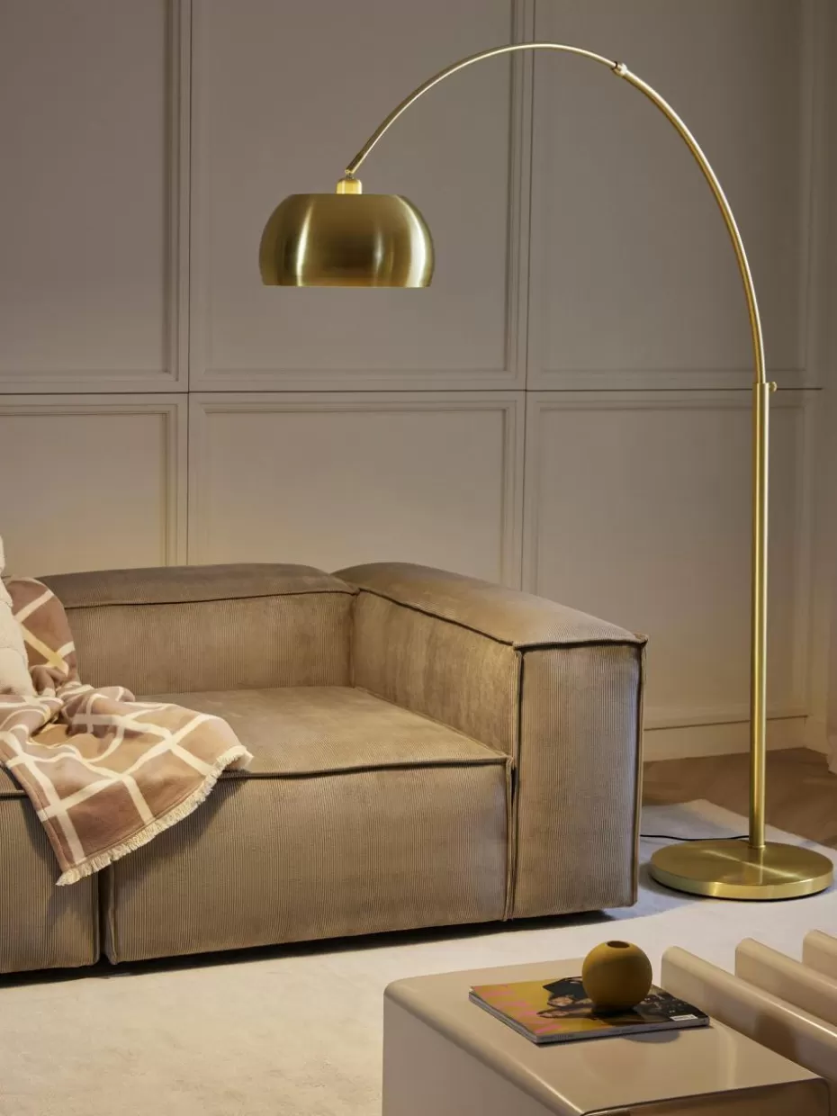 Bogenlampen-Westwing Collection Große Bogenlampe Bowie Goldfarben