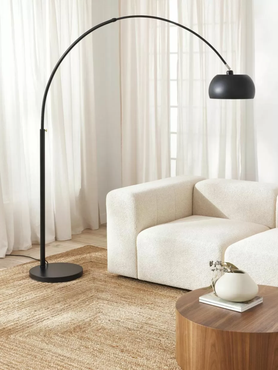 Bogenlampen-Westwing Collection Große Bogenlampe Bowie Schwarz
