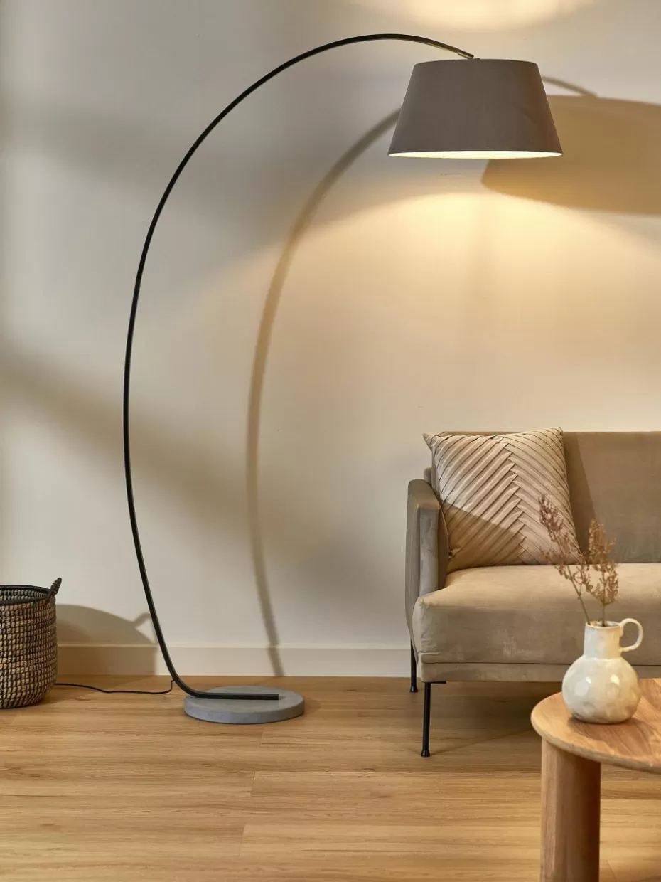 Bogenlampen-Westwing Große Bogenlampe Brok mit Antik-Finish