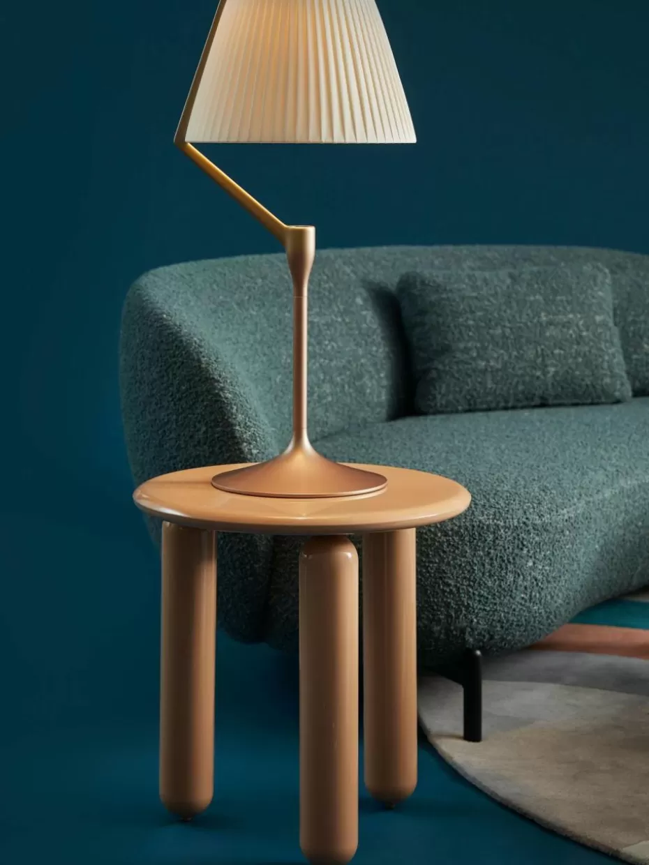 Led-Tischleuchten-Kartell Große dimmbare LED-Tischlampe Angelo Stone