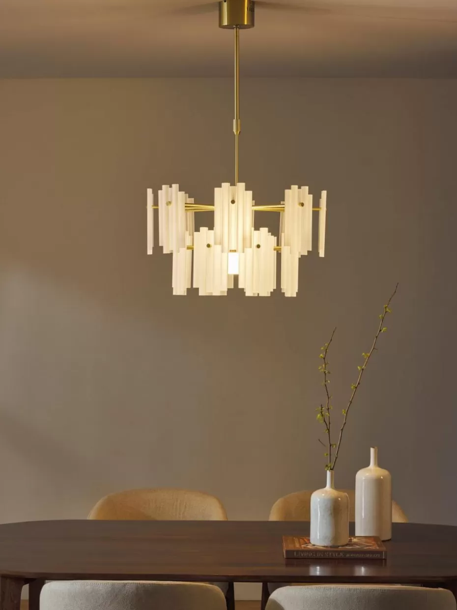 Led-Pendelleuchten | Kronleuchter-Westwing Collection Große LED-Pendelleuchte Alenia