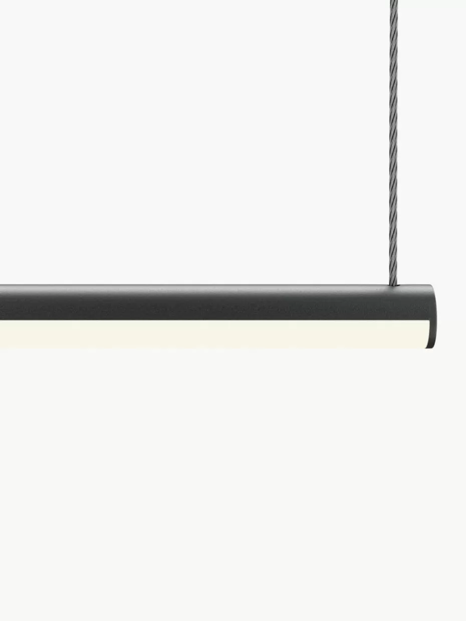 Led-Pendelleuchten | Pendelleuchten-Maytoni Große LED-Pendelleuchte Halo mit Farbwechsel und Fernbedienung, dimmbar Schwarz