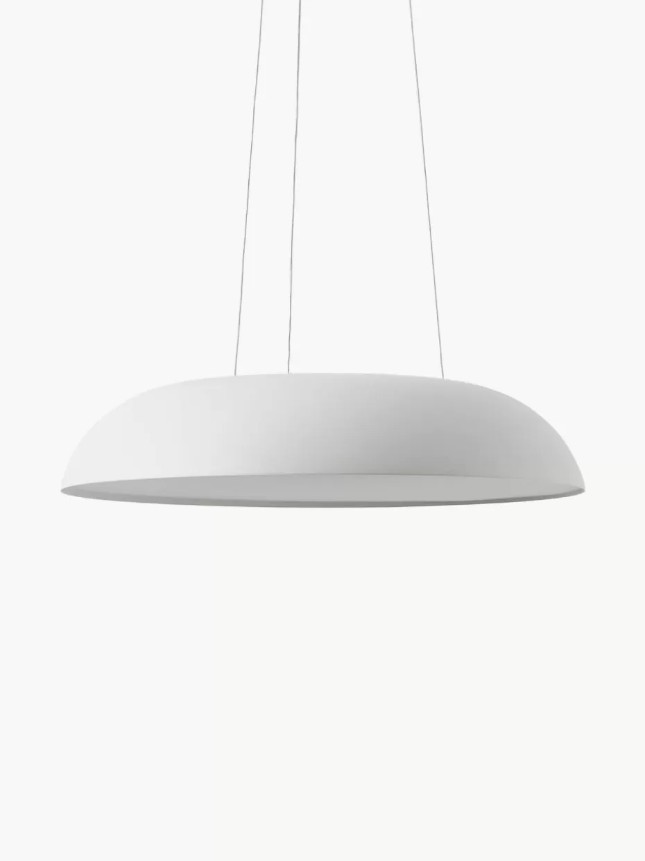 Pendelleuchten-Martinelli Luce Große LED-Pendelleuchte Maggiolone, dimmbar Weiß