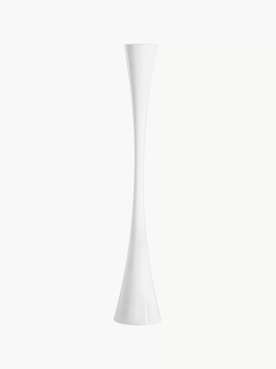 Led-Stehleuchten-Martinelli Luce Große LED-Stehlampe Biconica Weiß
