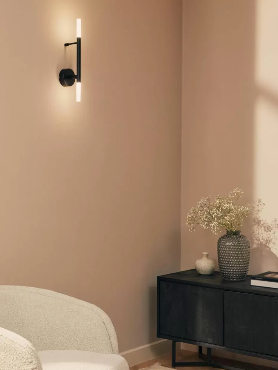Led-Wandleuchten | Up- & Downlights-Westwing Collection Große LED-Wandleuchte Gratia Schwarz, Weiß