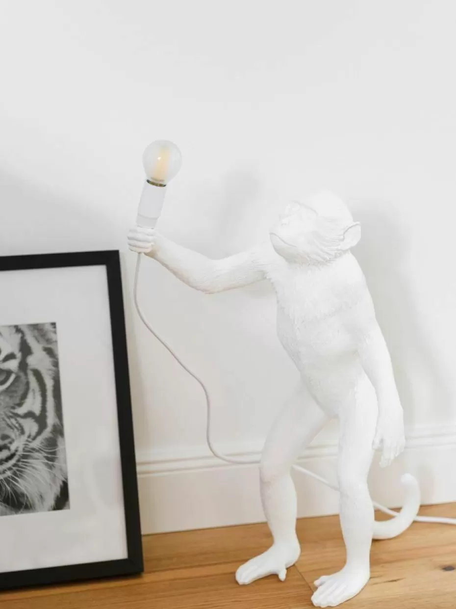 Nachttischlampen-Seletti Große Tischlampe Monkey