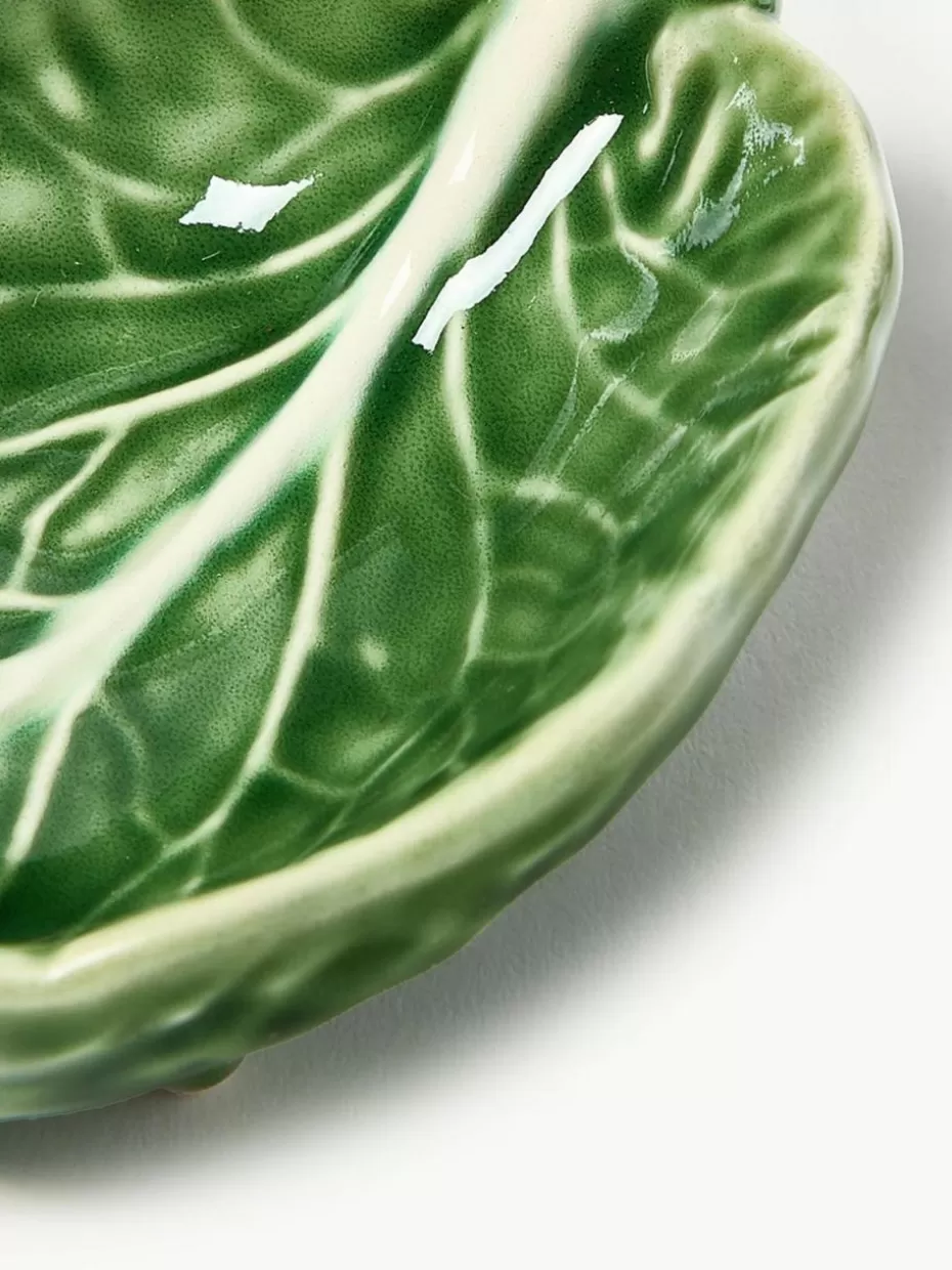 Dipschalen & Snackschalen-Bordallo Pinheiro Handbemalte Dipschälchen Cabbage, 6 Stück
