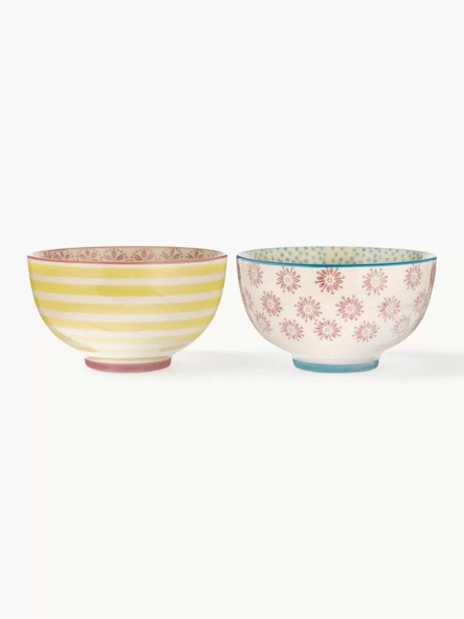 Schalen & Bowls | Geschirrserien-Bloomingville Handbemalte Schälchen Patrizia, 2er-Set