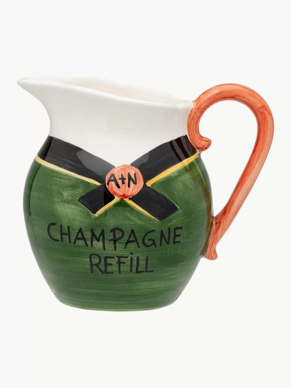 Weihnachtsgeschirr | Glow-Up-Anna + Nina Handbemalter Krug Refill, 1.5 L