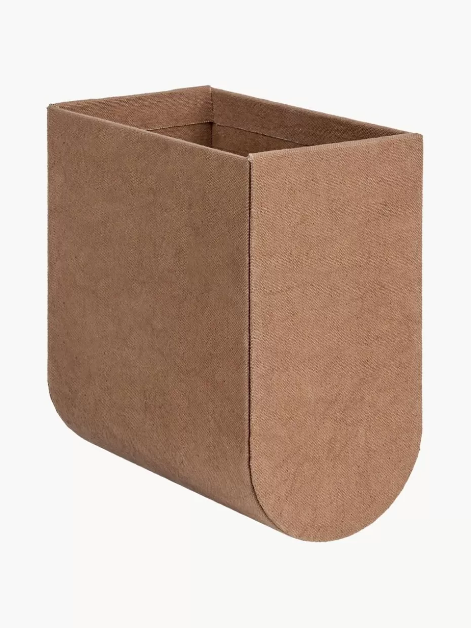 Boxen-Kristina Dam Handgefertigte Aufbewahrungsbox Curved Hellbraun