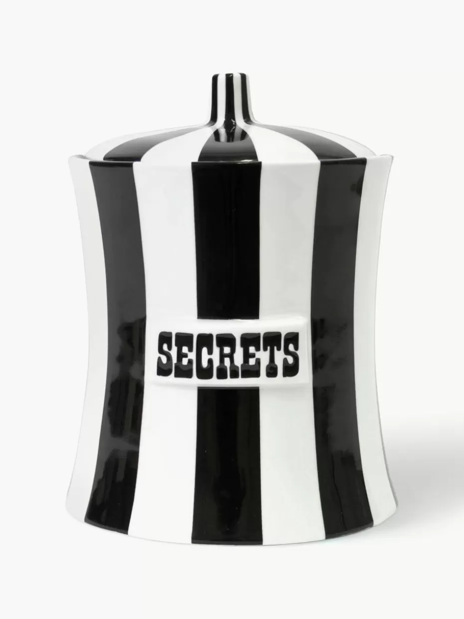 Küchenaufbewahrung-Jonathan Adler Handgefertigte Aufbewahrungsdose Vice Secrets