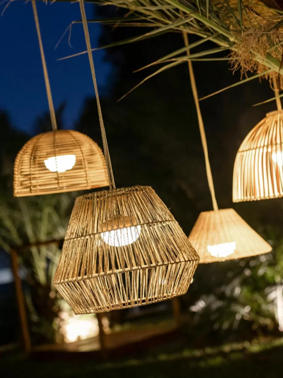 Outdoor Hängelampen-Westwing Handgefertigte dimmbare Outdoor LED-Pendelleuchte Sisine
