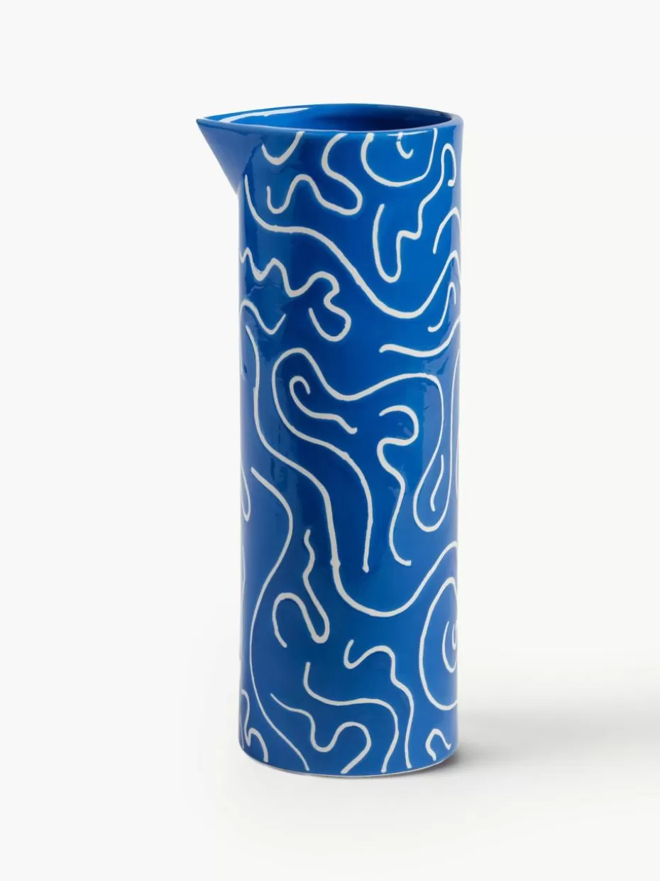 Kannen & Karaffen-&k amsterdam Handgefertigte Karaffe Soba, 1 L