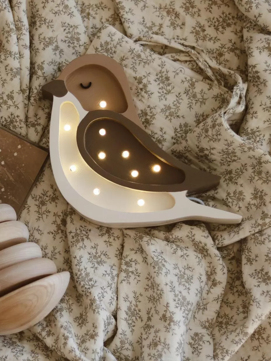 Lampen | Kinderzimmerlampen-Little Lights Handgefertigte LED-Kinderzimmerlampe Bird Mini mit Timerfunktion und Fernbedienung, dimmbar