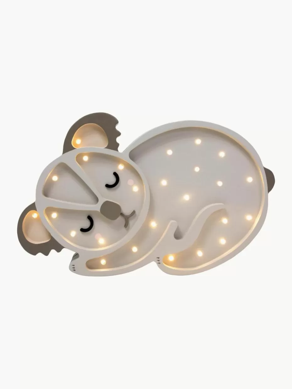 Lampen | Kinderzimmerlampen-Little Lights Handgefertigte LED-Kinderzimmerlampe Koala mit Timerfunktion und Fernbedienung, dimmbar
