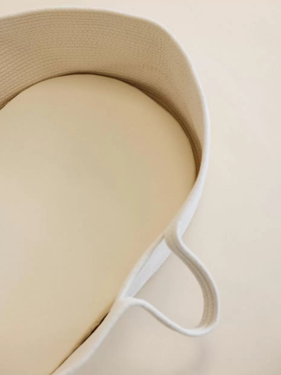 Babybetten-Metallbude Handgefertigte Moseskorb-Matratze Robe