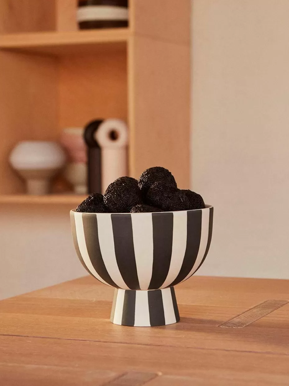 Dekoschalen-Oyoy Living Design Handgefertigte Obstschale Toppu, H 10 cm