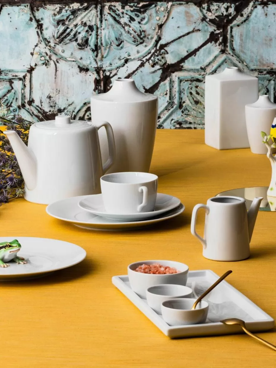 Tassen-Meissen Handgefertigte Porzellan-Kaffeetassen Cosmopolitan mit Untertassen, 2 Stück