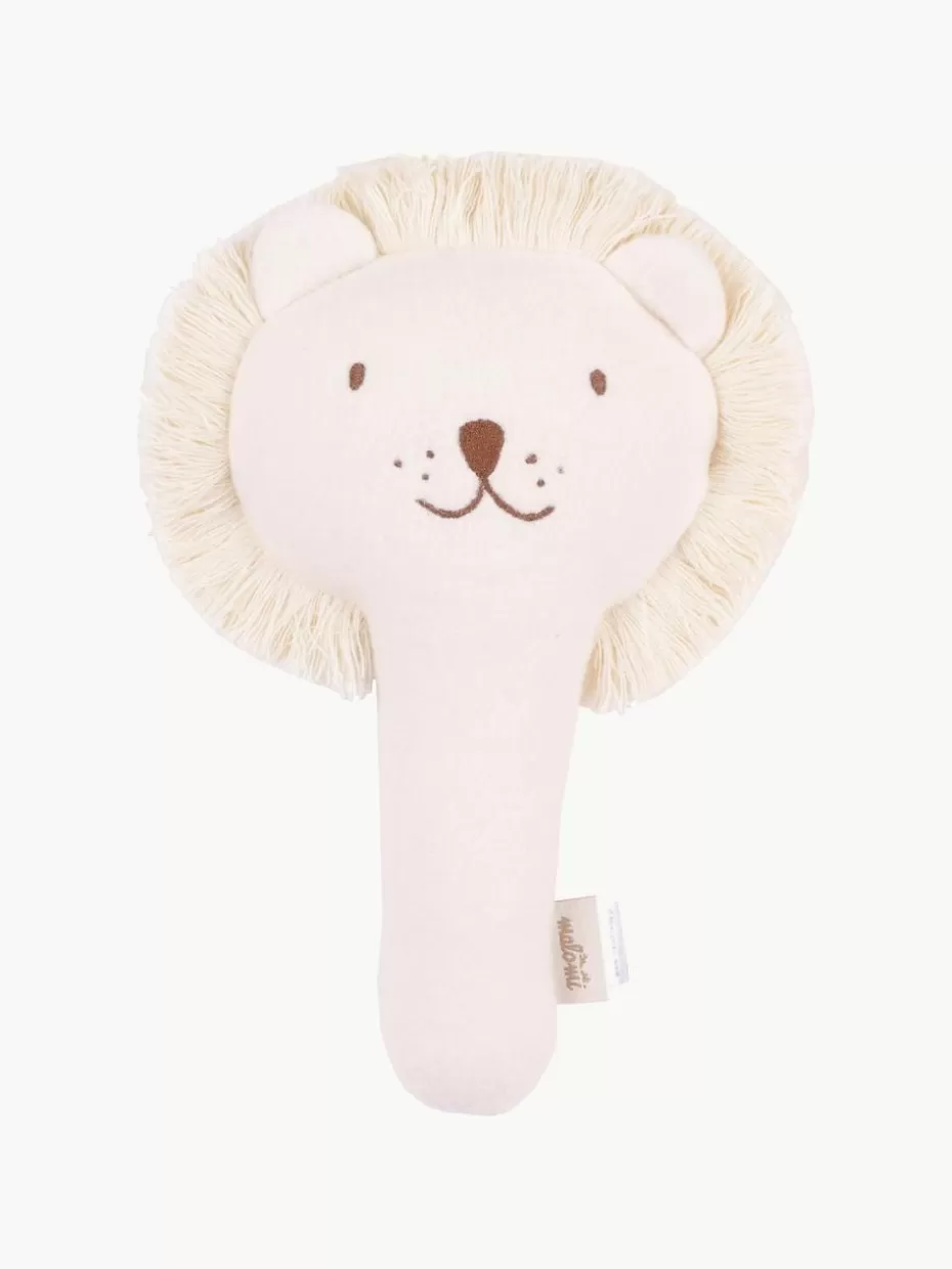 Spielzeug & Kuscheltiere-Westwing Handgefertigte Rassel Lion