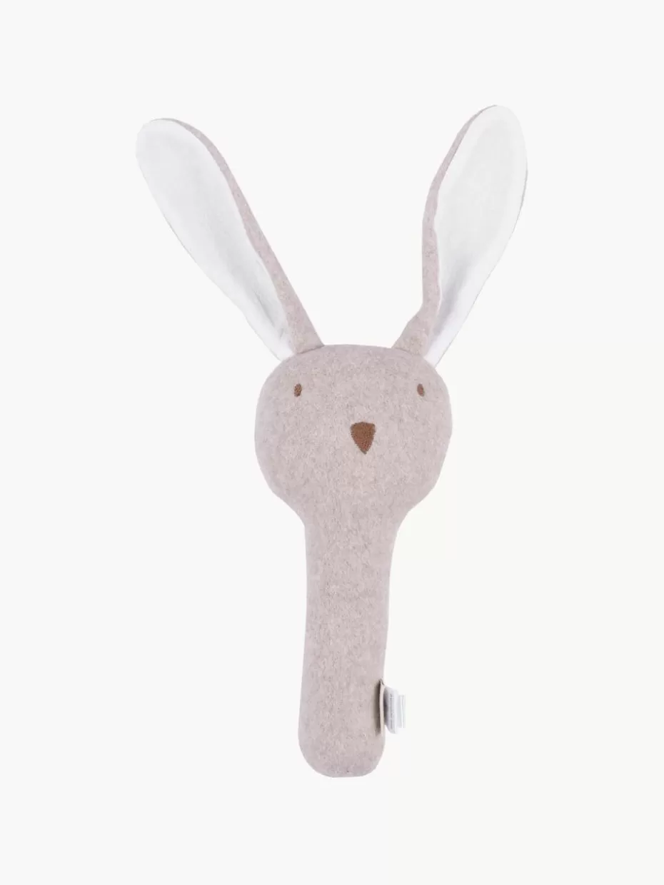 Spielzeug & Kuscheltiere-Westwing Handgefertigte Rassel Rabbit