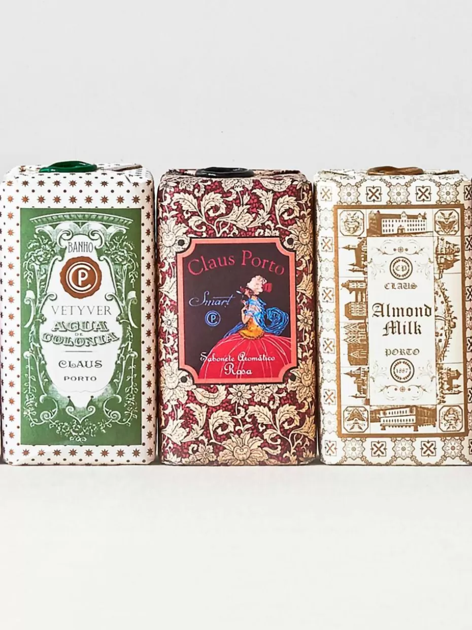 Seifen & Cremes-Claus Porto Handgefertigte Seife Smart () Mandarine, Johannisbeere, Rose & Ambra