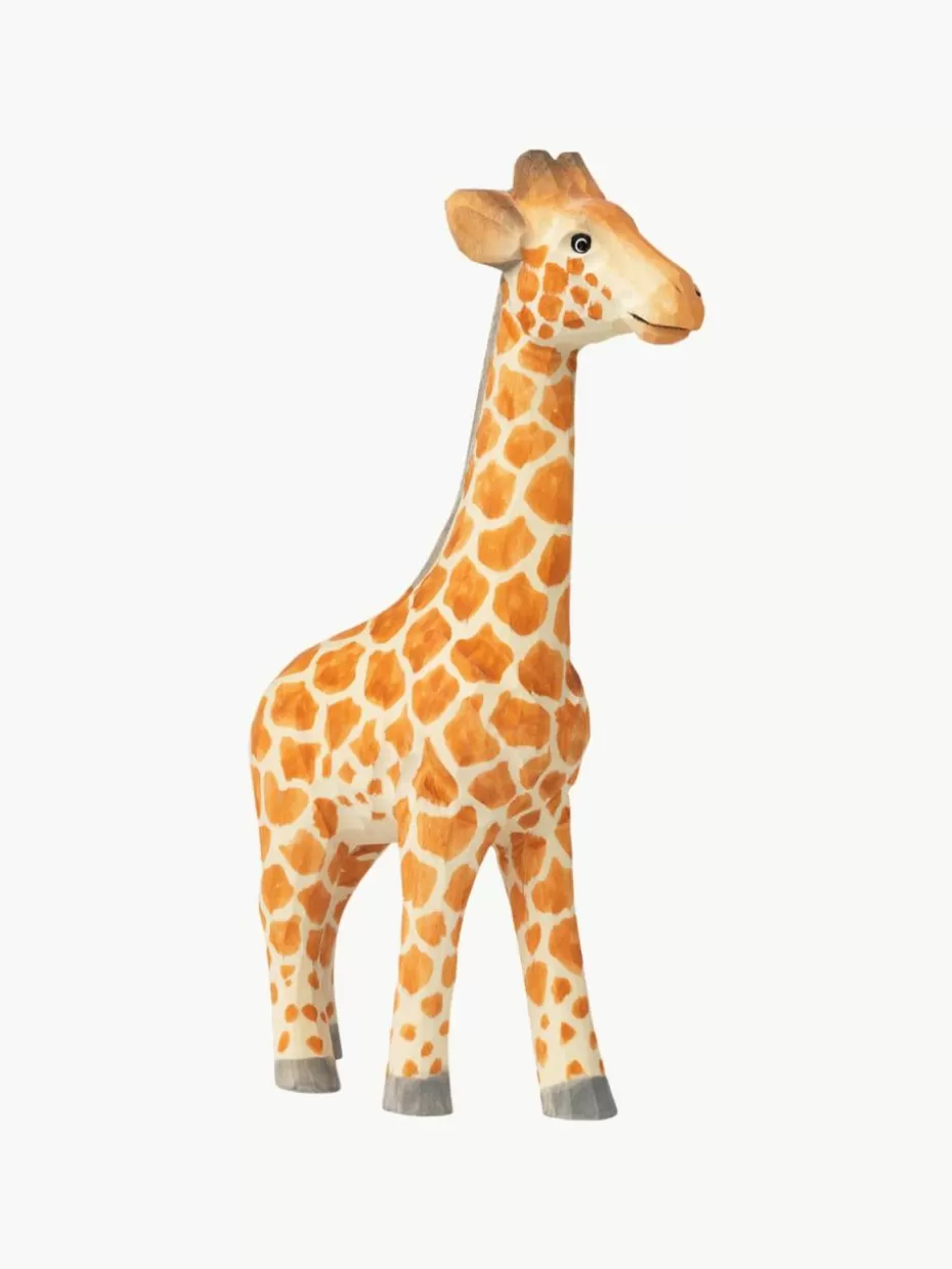 Spielzeug & Kuscheltiere-ferm LIVING Kids Handgefertigte Spielgiraffe Animal Orange, Gelb