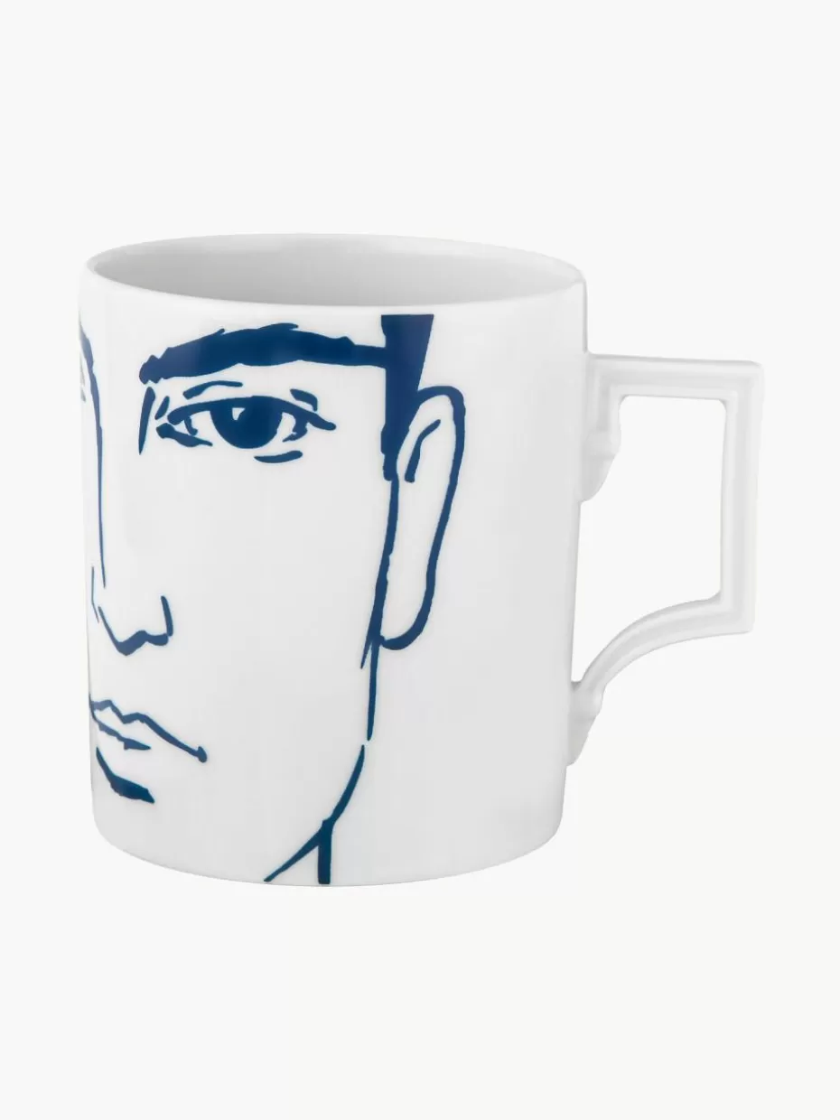 Tassen-Meissen Handgefertigte Tasse Adam aus Porzellan