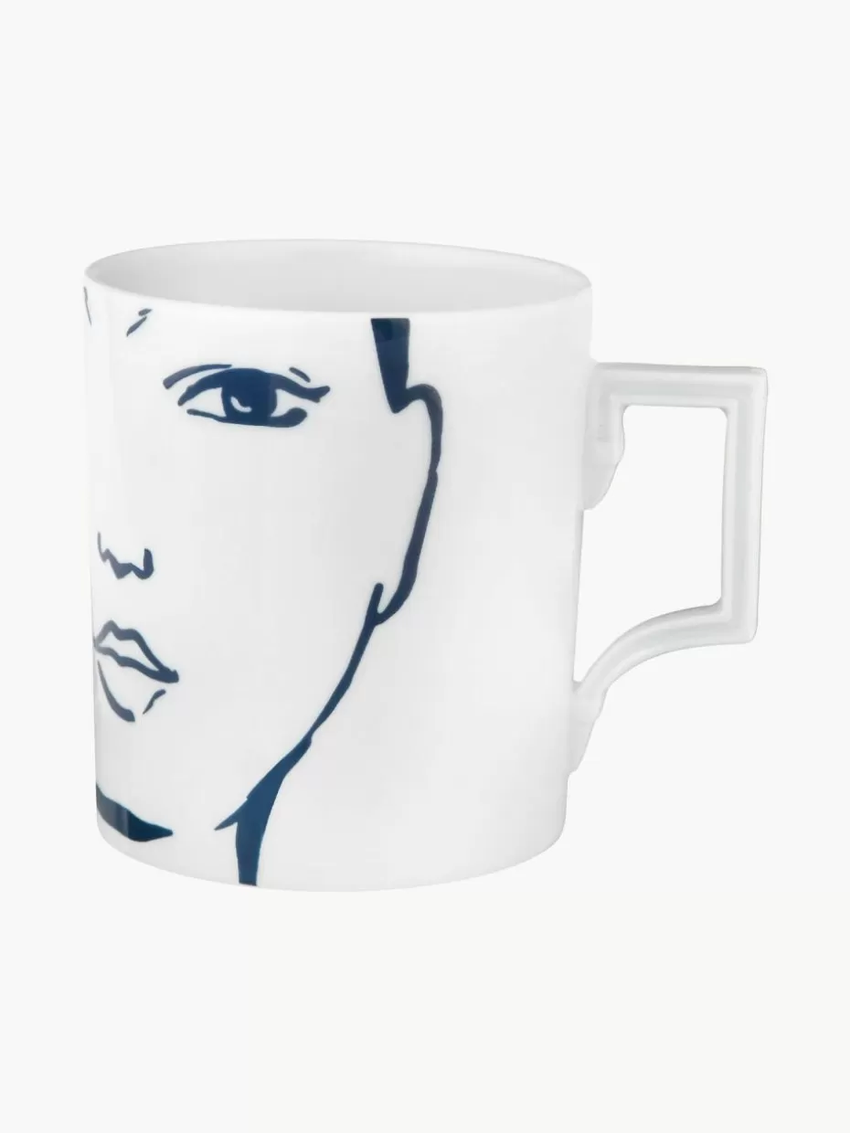 Tassen-Meissen Handgefertigte Tasse Carol aus Porzellan