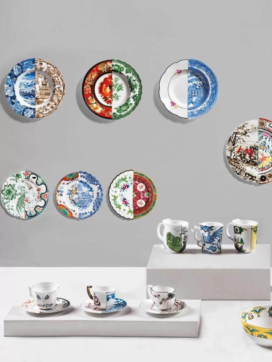 Tassen-Seletti Handgefertigte Tasse Hybrid mit Untertasse