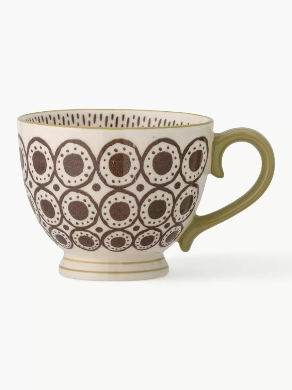 Tassen-Bloomingville Handgefertigte Tasse Maple Taupe, Hellbeige