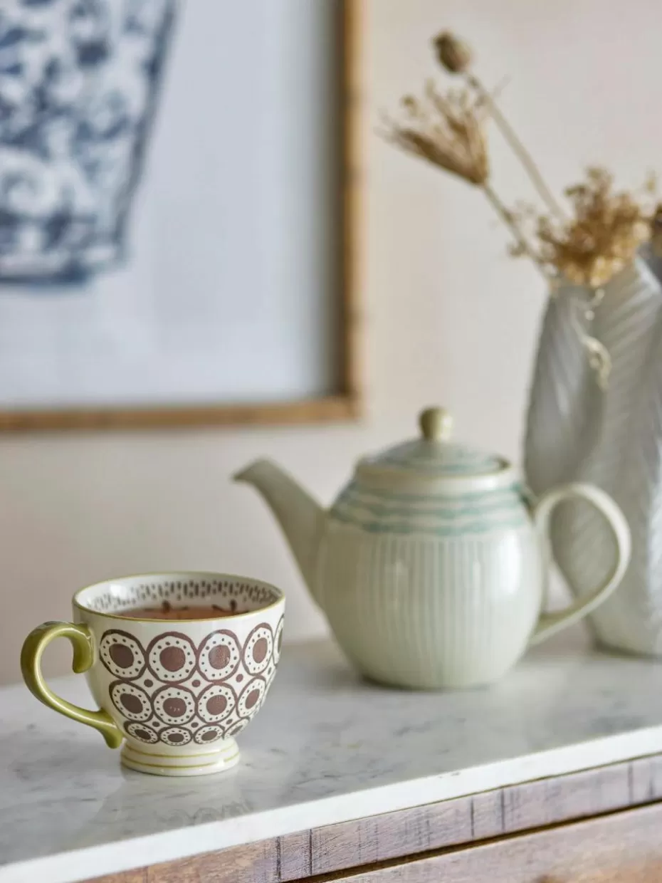 Tassen-Bloomingville Handgefertigte Tasse Maple Taupe, Hellbeige