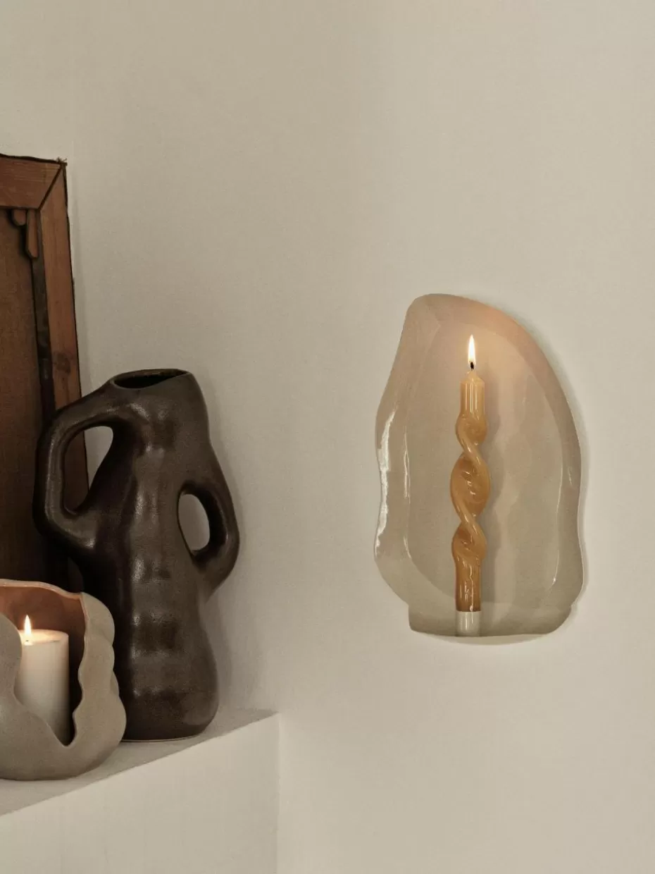 Vasen-Broste Copenhagen Handgefertigte Vase Isolde, H 35 cm Dunkelbraun, matt