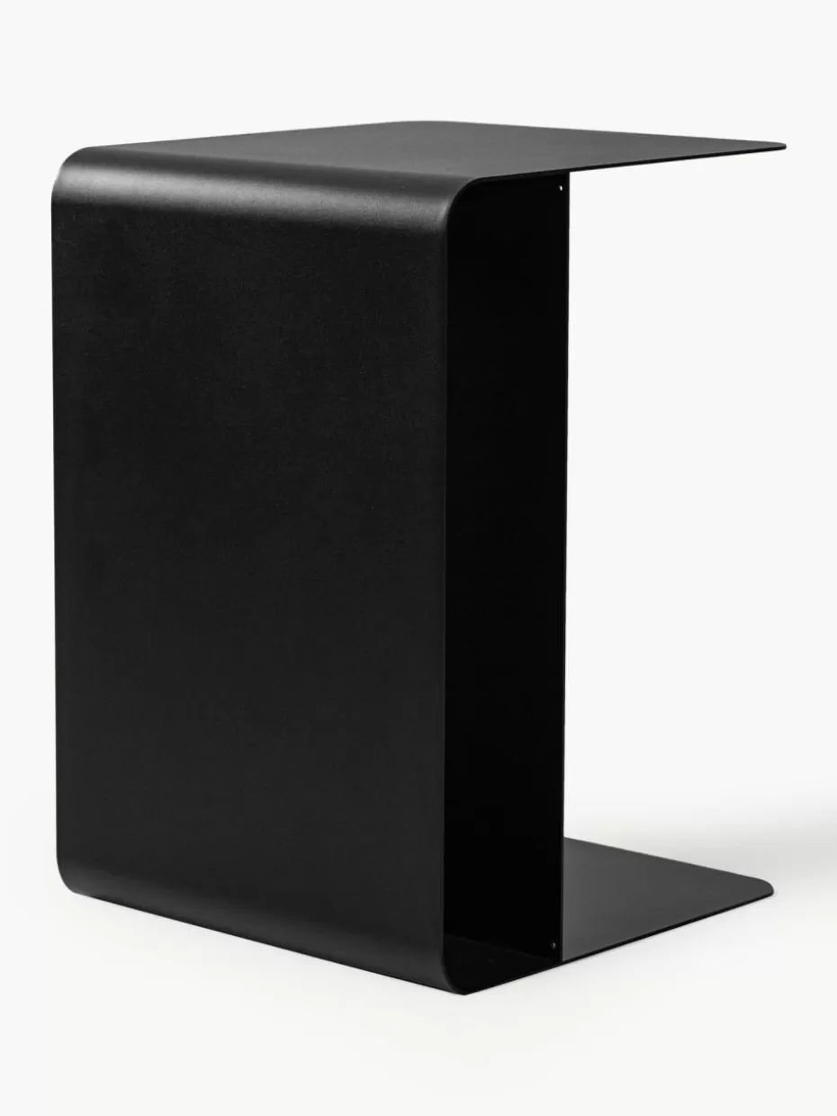 Beistelltische | Couchtische-Metallbude Handgefertigter Beistelltisch Cosmo Schwarz