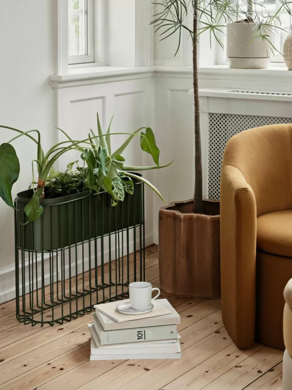 Blumentöpfe-Broste Copenhagen Handgefertigter Übertopf Sonja, H 36 cm