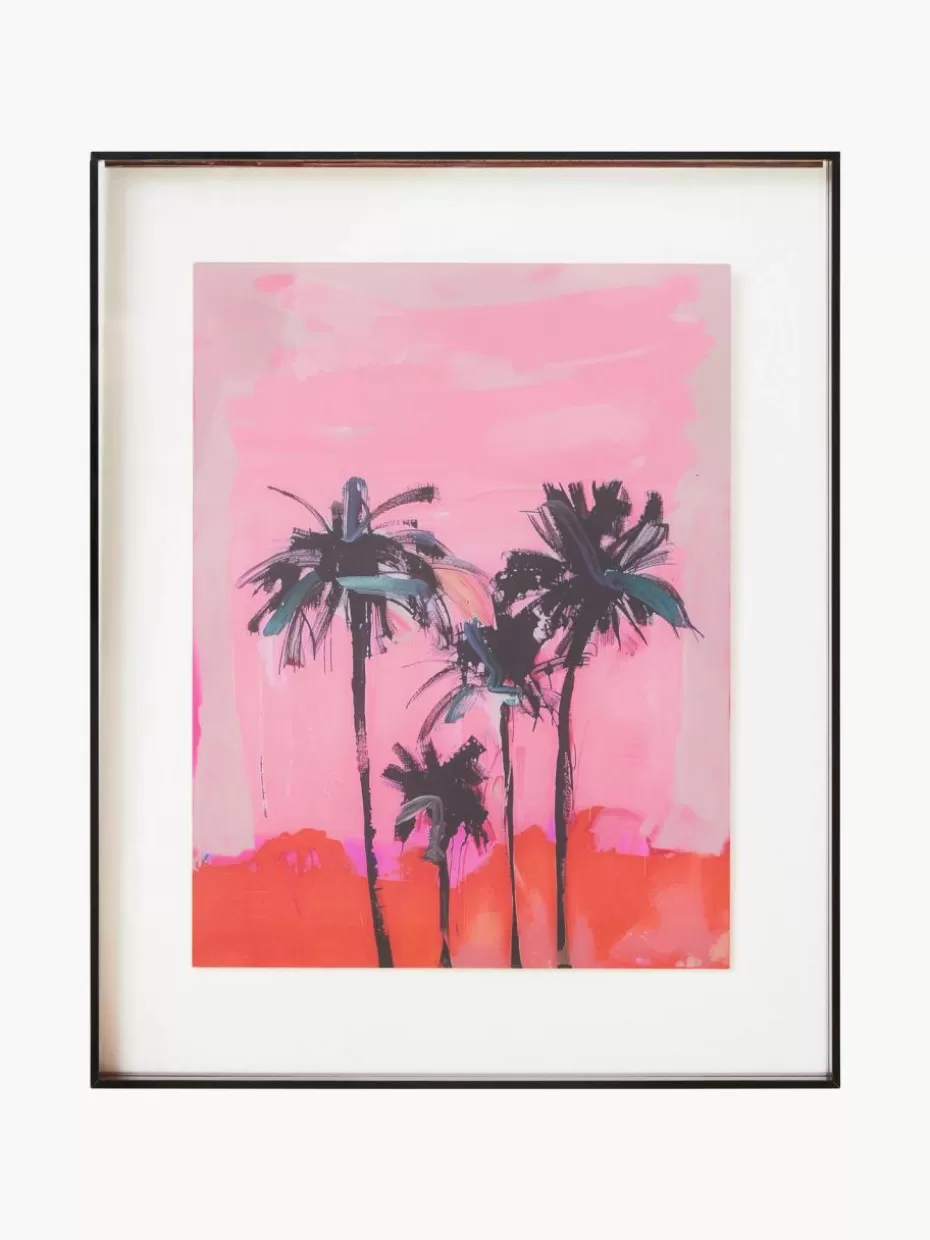 Bilderrahmen-HKLIVING Handgefertigter Bilderrahmen Palms