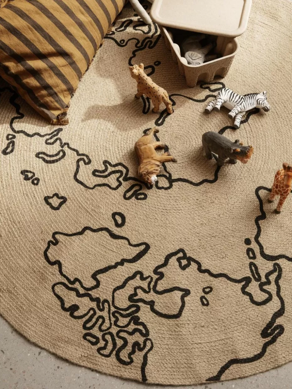 Spielzeug & Kuscheltiere-ferm LIVING Kids Handgefertigter Spiellöwe Animal Braun