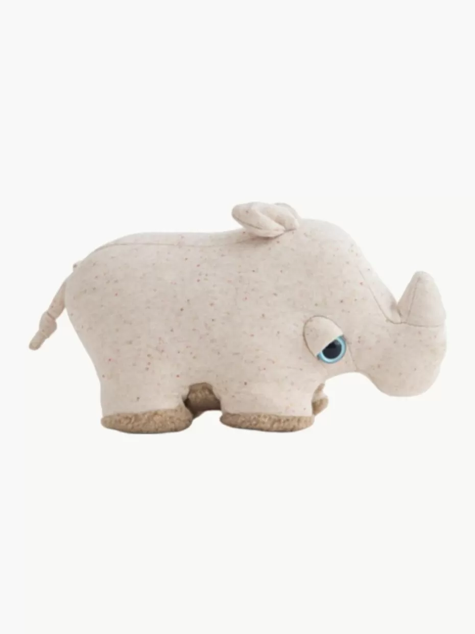 Spielzeug & Kuscheltiere-BigStuffed Handgefertigtes Kuschelkissen Savanah Rhino