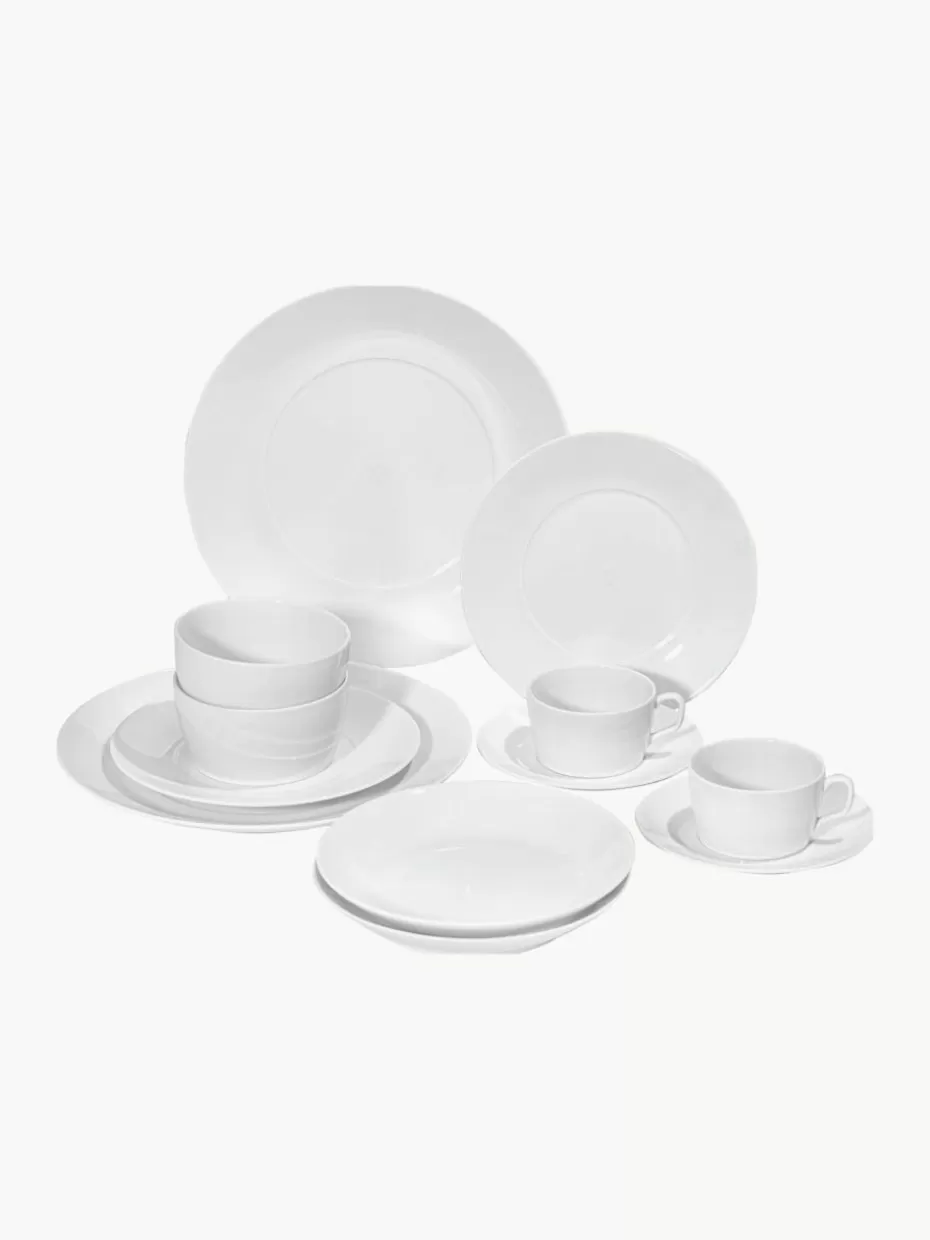 Geschirr-Sets-Meissen Handgefertigtes Porzellan-Geschirr-Set Cosmopolitan, 2 Personen (14-tlg.)