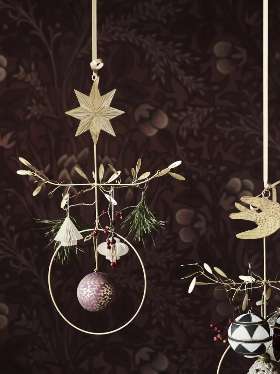 Weihnachtliche Deko-Objekte | Romantische Details-House Doctor Handgemachte Deko-Anhänger Bird