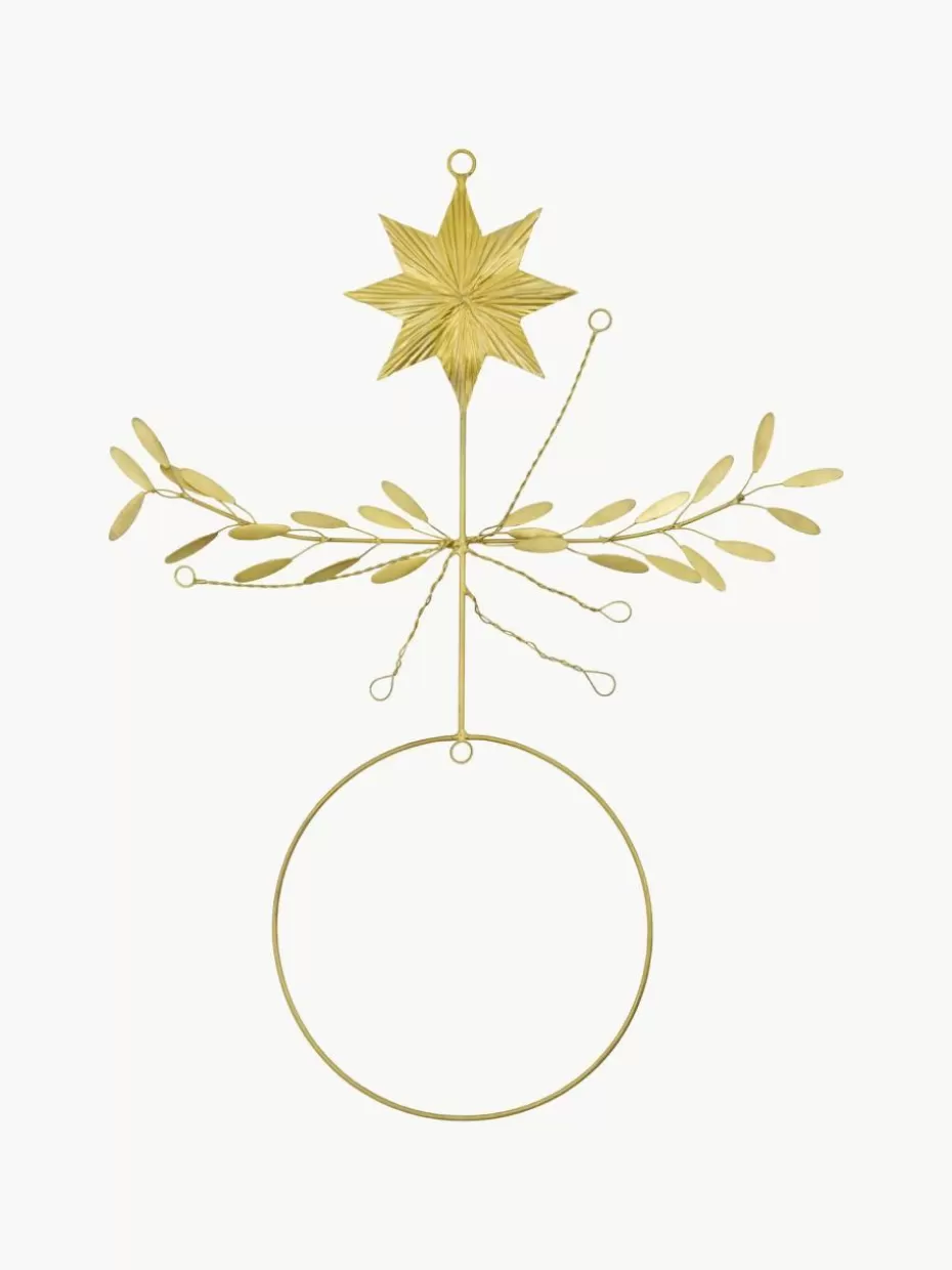 Weihnachtliche Deko-Objekte | Romantische Details-House Doctor Handgemachte Deko-Anhänger Star
