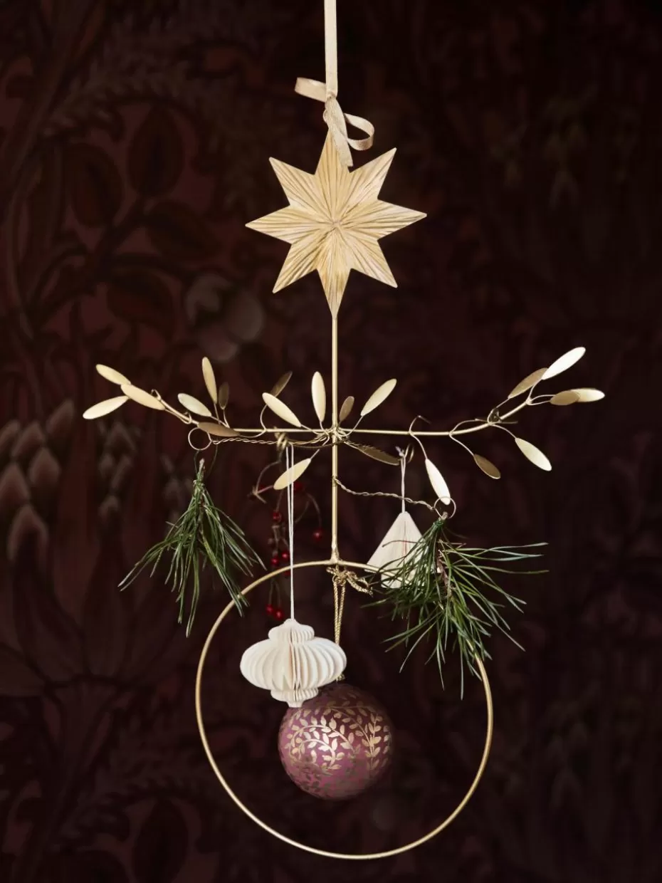 Weihnachtliche Deko-Objekte | Romantische Details-House Doctor Handgemachte Deko-Anhänger Star
