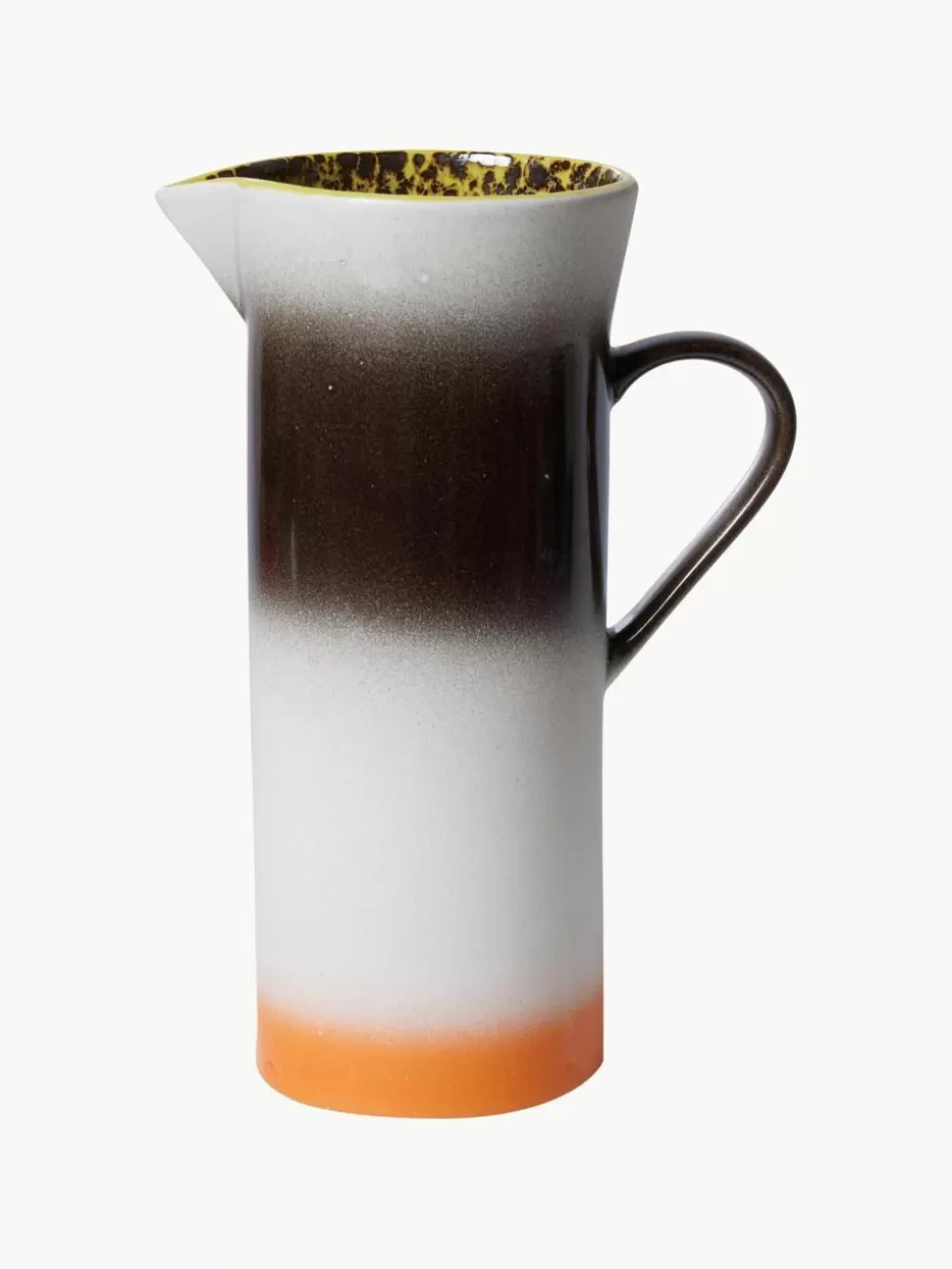 Kannen & Karaffen | Geschirrserien-HKLIVING Handgemachte Karaffe 70's, 1.2 L