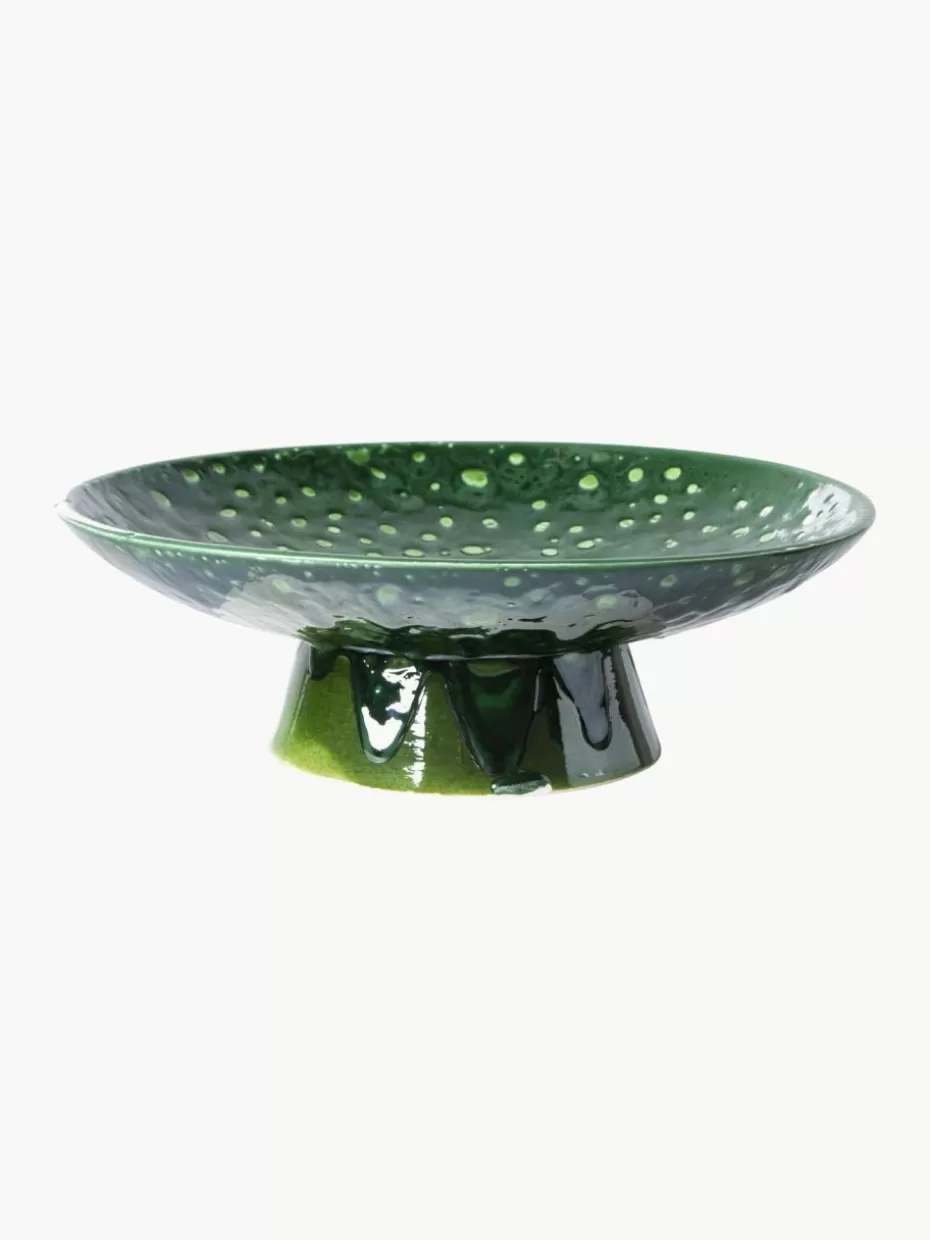 Servierplatten & Schüsseln-HKLIVING Handgemachte Servierschale The Emeralds