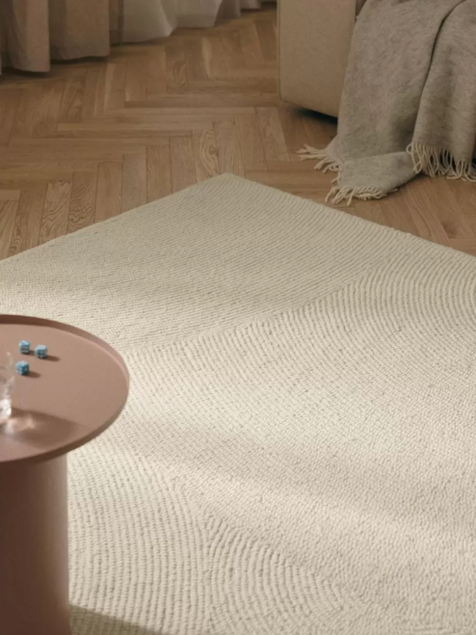 Rechteckige Teppiche-Westwing Collection Handgetufteter Wollteppich Eleni Off White