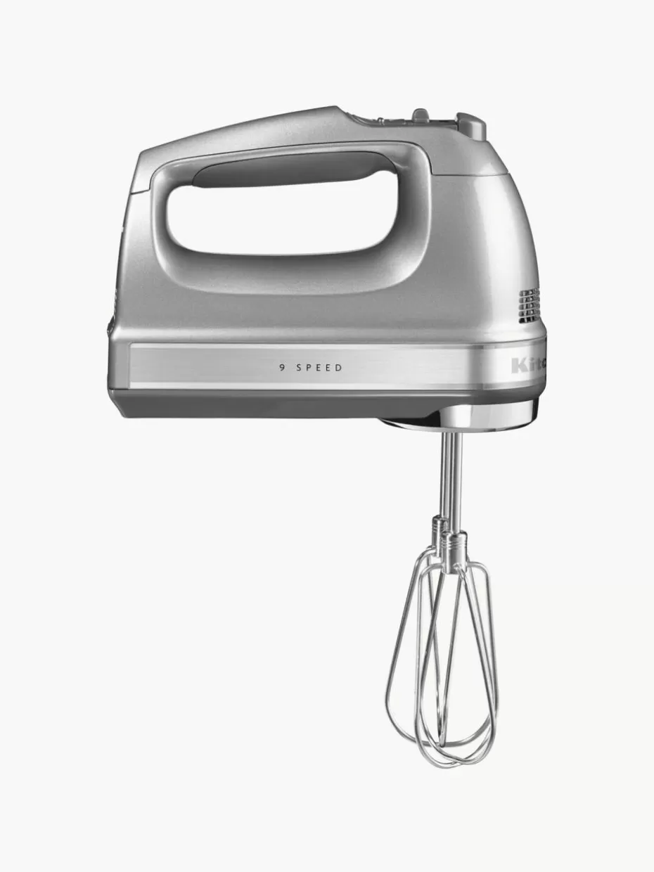 Mixer-KitchenAid Handrührgerät Grau, glänzend