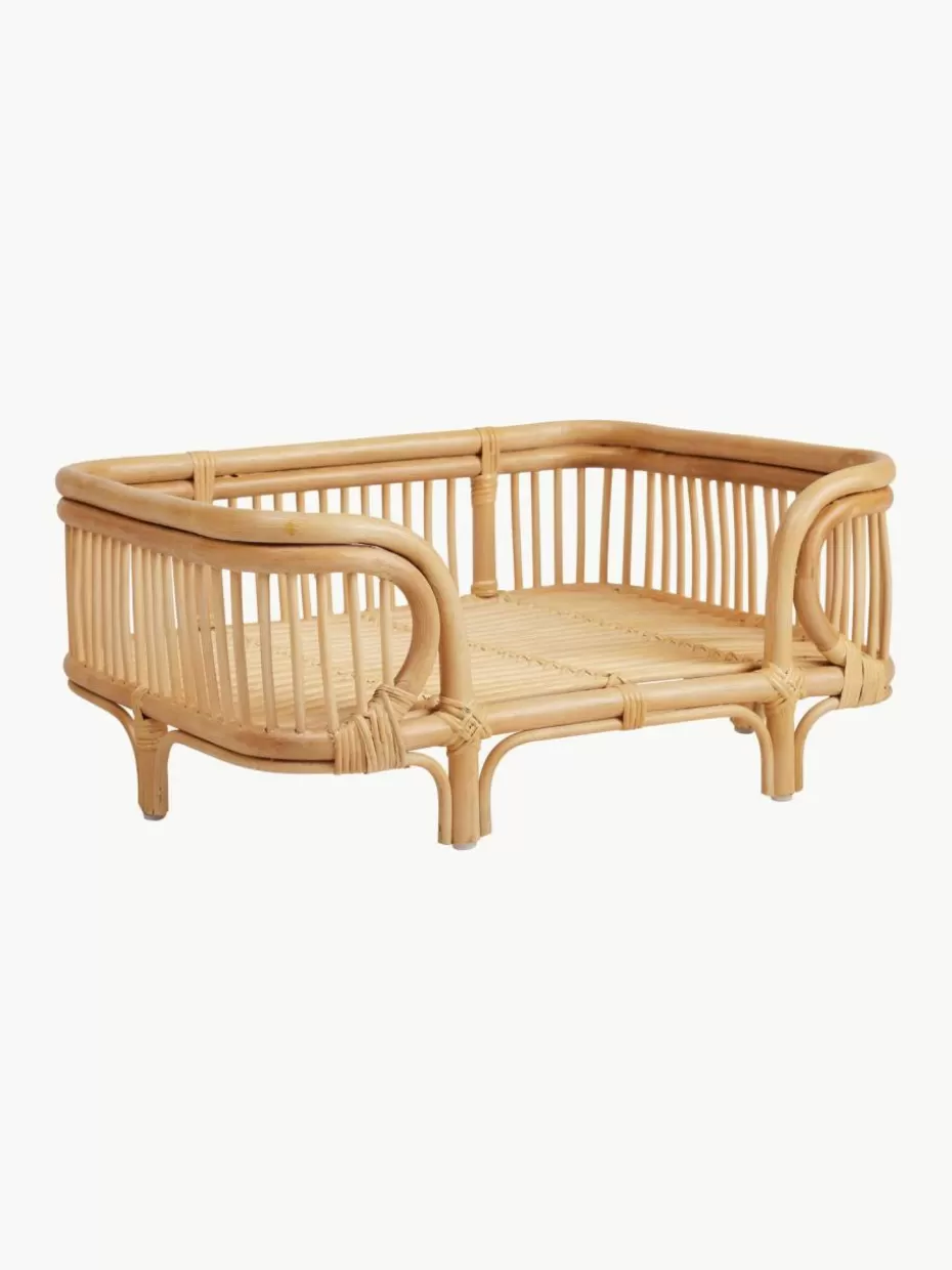 Haustierbedarf-Oyoy Living Design Haustierbett Otto aus Rattan, in verschiedenen Größen