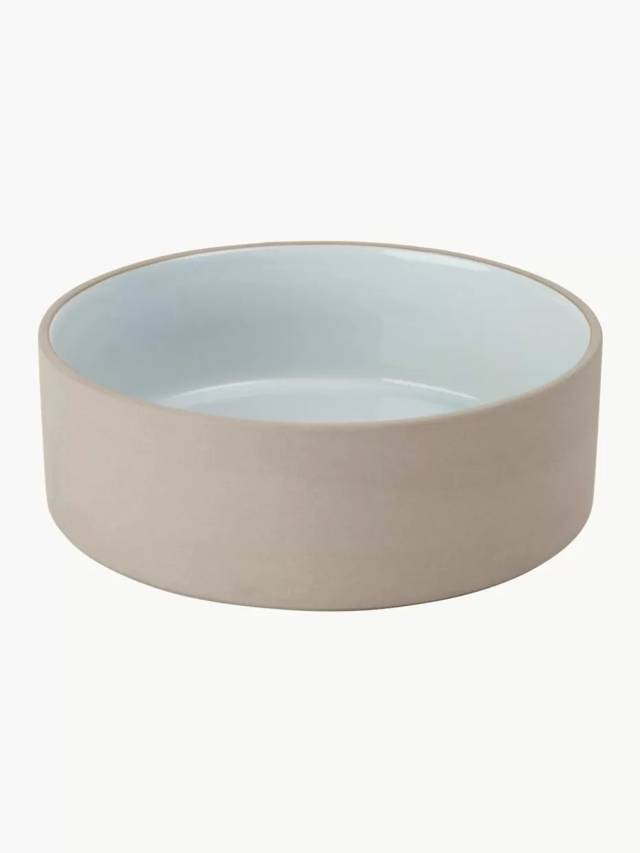 Haustierbedarf-Oyoy Living Design Haustiernapf Sia, in verschiedenen Größen Beige, Hellblau