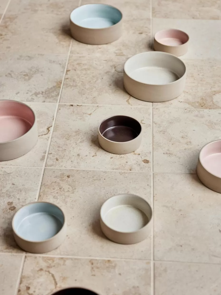 Haustierbedarf-Oyoy Living Design Haustiernapf Sia, in verschiedenen Größen Beige, Dunkelbraun