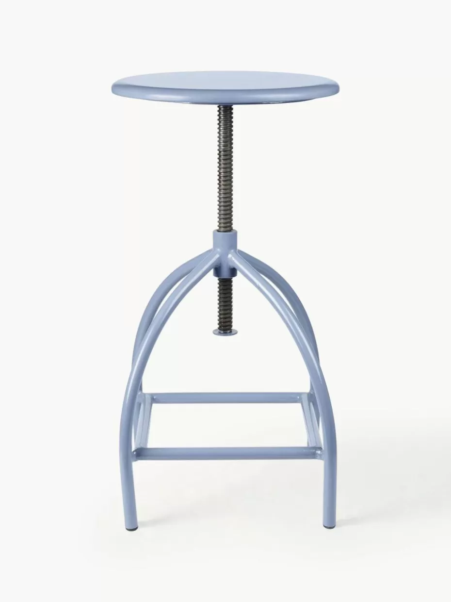 Barhocker | Hocker-Broste Copenhagen Höhenverstellbarer Barhocker Sire Hellblau