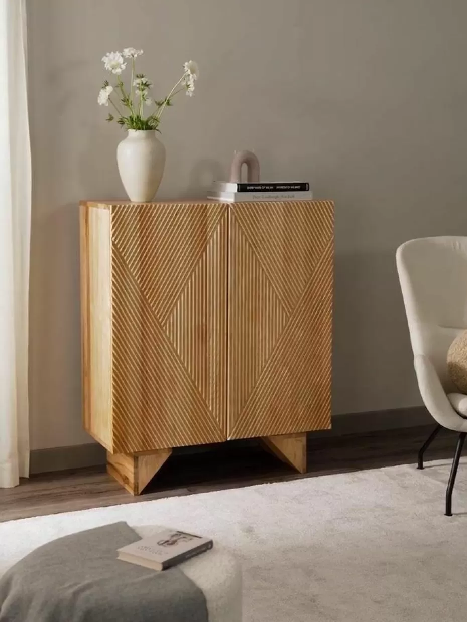 Büroschränke | Kommoden & Sideboards-Westwing Collection Highboard Louis aus Eschenholz